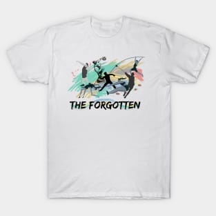 Track and field throwing jumps vaults events the forgotten events T-Shirt